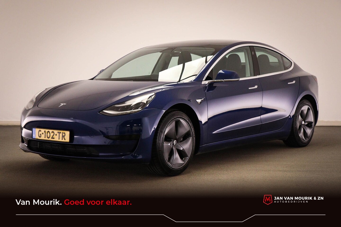 Tesla Model 3 - Standard RWD Plus 60 kWh | PANORAMADAK - AutoWereld.nl