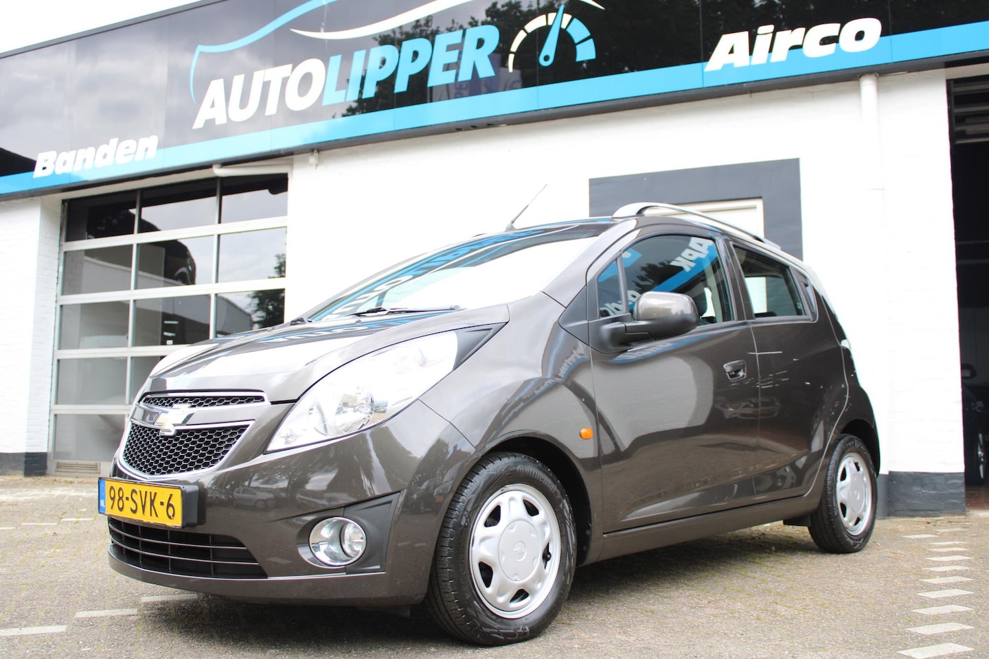 Chevrolet Spark - 1.0 16V LS Bi-Fuel /Airco/5 Deuren/Nieuwe apk bij aflevering - AutoWereld.nl