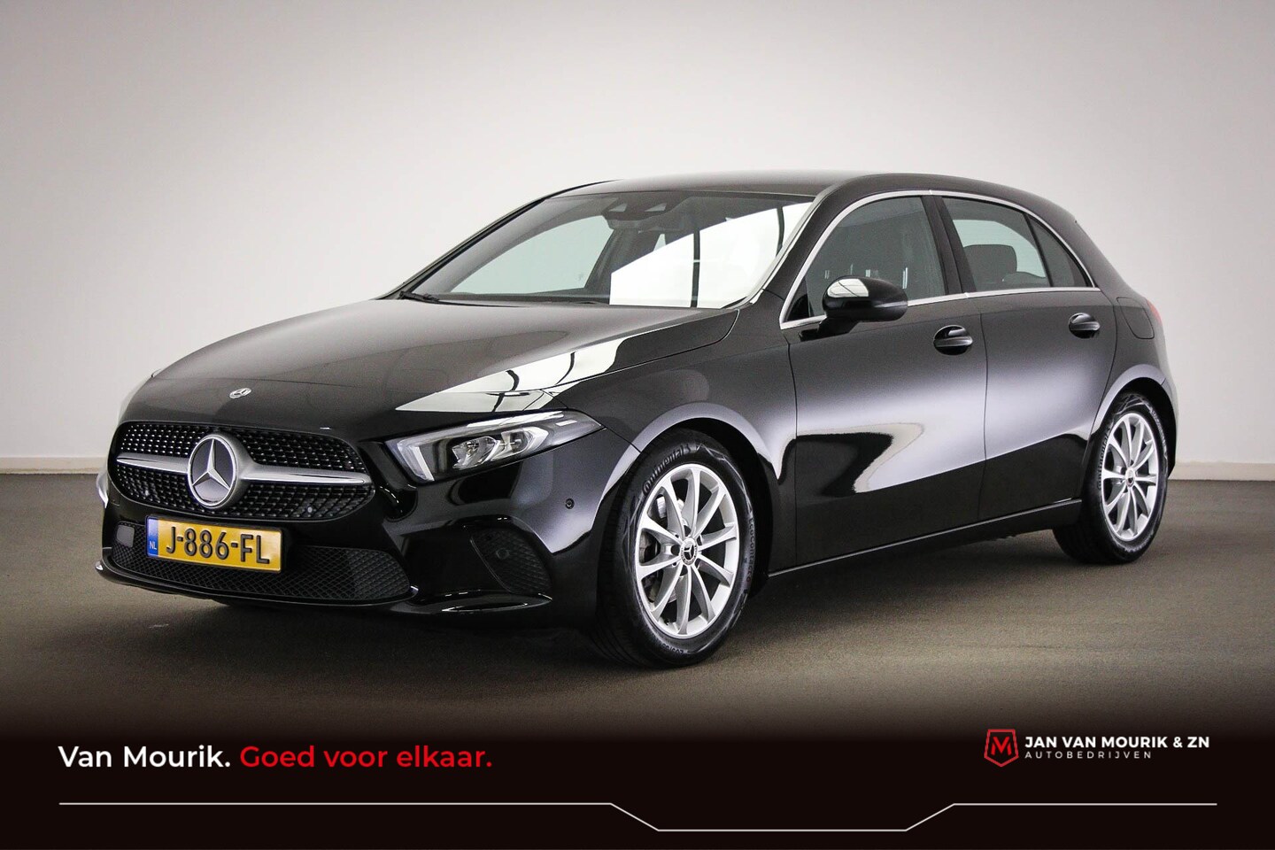 Mercedes-Benz A-klasse - 180 Business Solution Luxury | WIDESCREEN | SFEERVERLICHTING | LED | LEDER | CLIMA | CRUIS - AutoWereld.nl