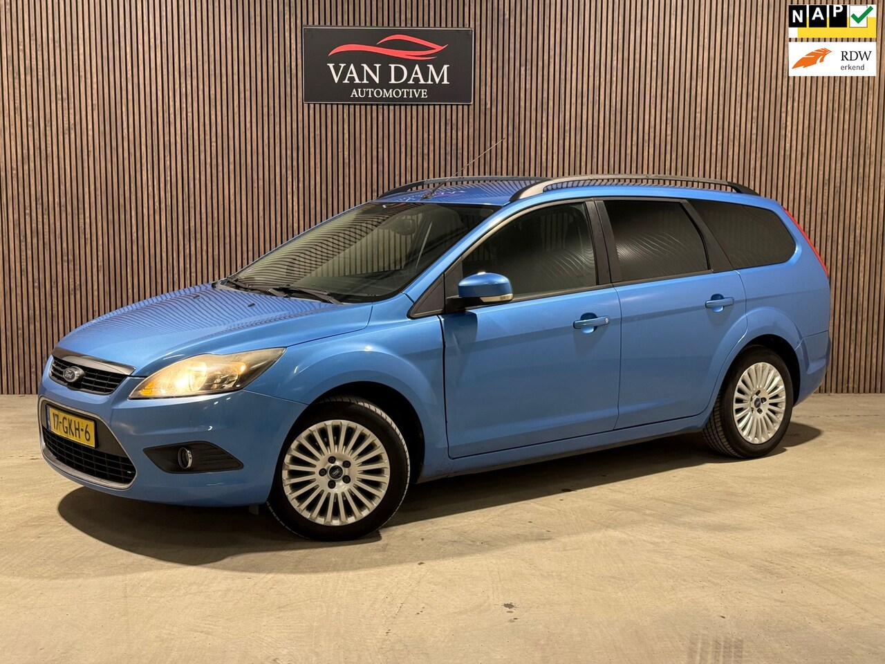 Ford Focus Wagon - 1.6 Titanium 2008 NAP AIRCO CLIMA BLUETOOTH - AutoWereld.nl