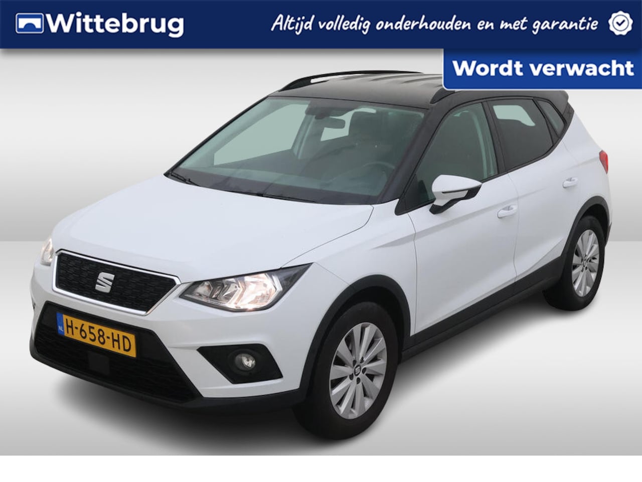 Seat Arona - 1.0 TSI Style Business Intense / Clima/ Navi/ Camera/ Parkeer sensoren V+A / 16 lmv/ - AutoWereld.nl