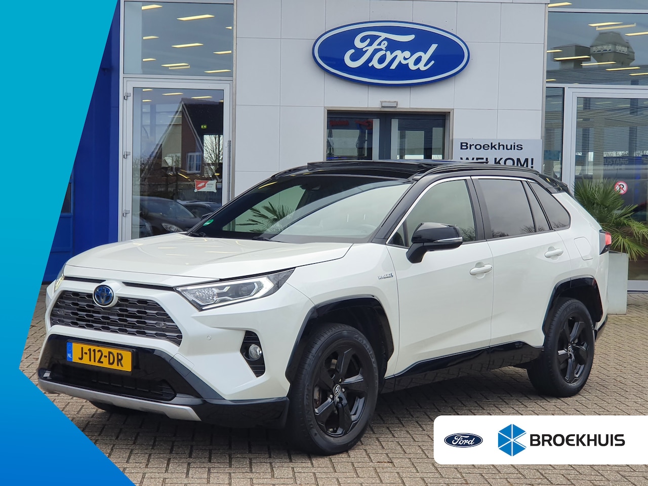 Toyota RAV4 - 2.5 Hybrid AWD Bi-Tone | Panoramadak | Trekhaak | Elek Klep | Cruise Control - AutoWereld.nl