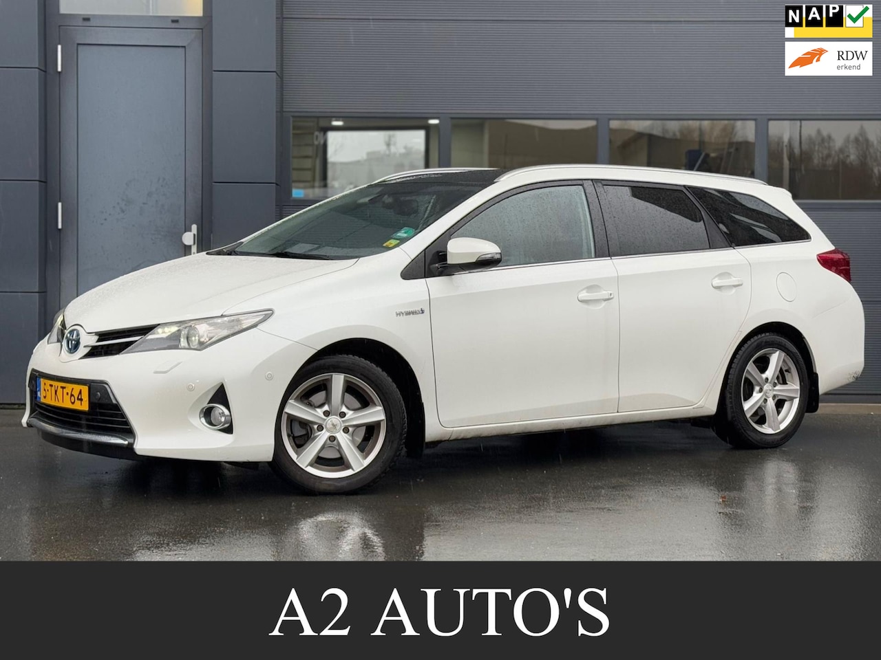 Toyota Auris Touring Sports - 1.8 Hybrid Lease+ Ecc|Camera|Panoramadak - AutoWereld.nl