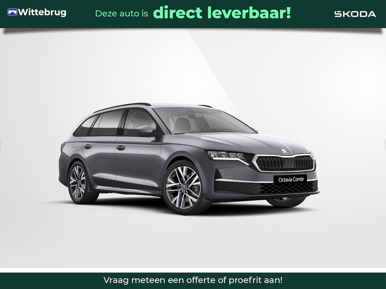 Skoda Octavia Combi - 1.5 TSI MHEV Business Edition Plus 18" Lichtmetalen velgen / Winter pakket plus / €2000 in - AutoWereld.nl