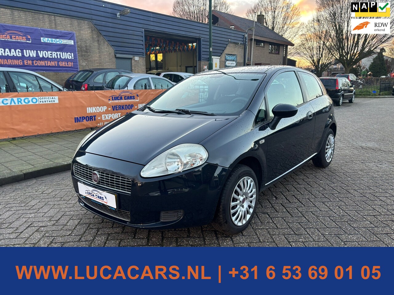 Fiat Grande Punto - 1.2 Active 1.2 Active NIEUWE APK! - AutoWereld.nl