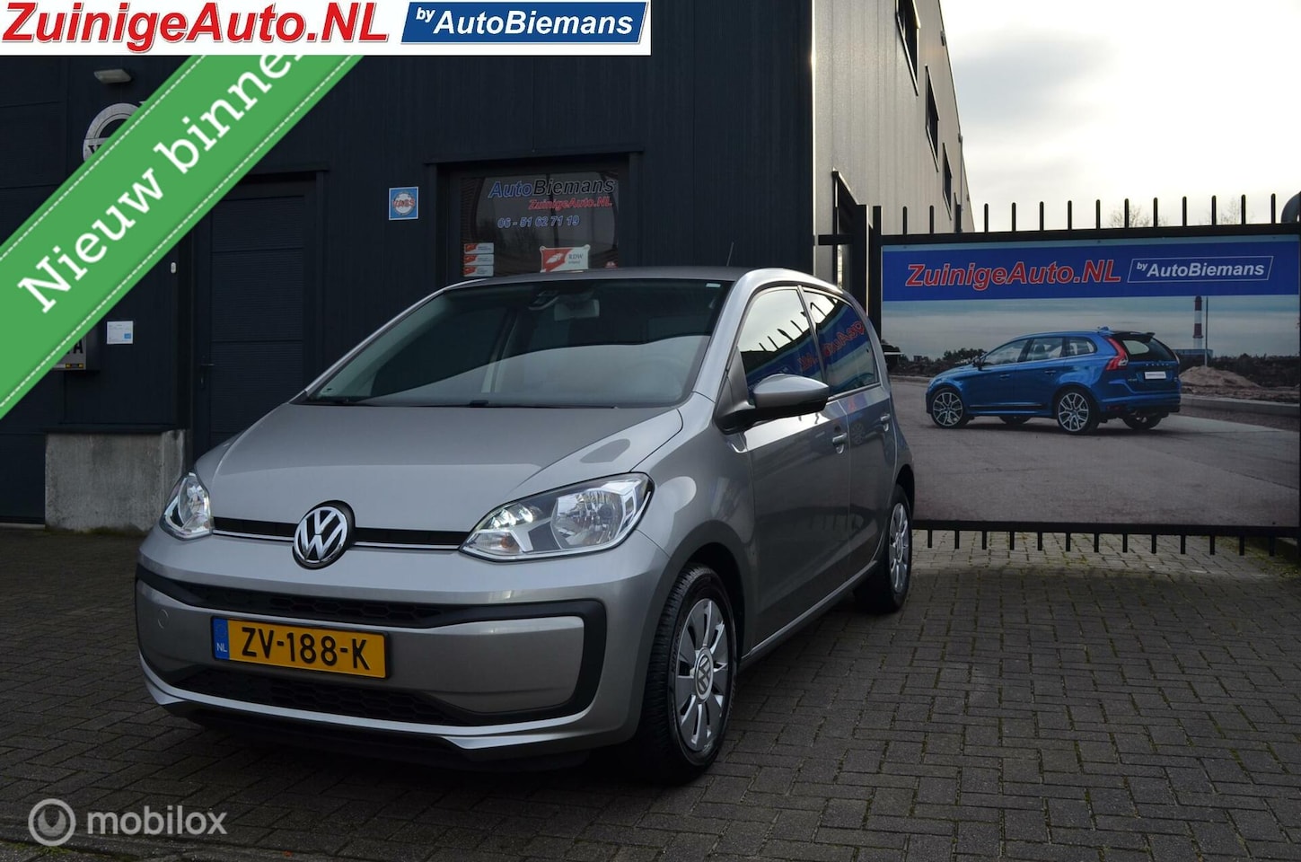 Volkswagen Up! - 1.0 Move up! 1e Eign. Led/Airco/DAB+ Zeer Mooi - AutoWereld.nl