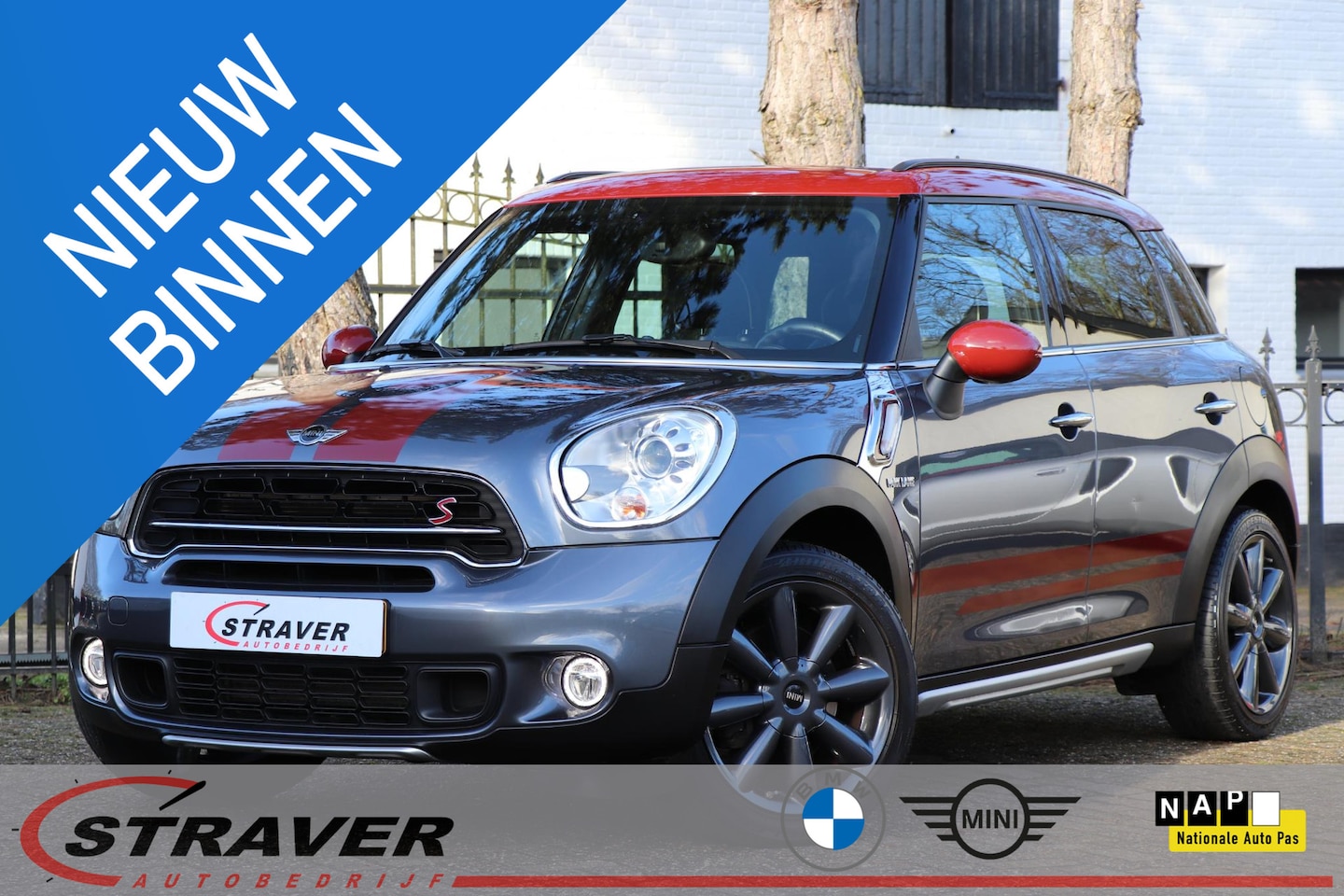 MINI Countryman - Mini 1.6 Cooper S ALL4 Chili |Park lane |Harman/Kardon |Panoramadak - AutoWereld.nl