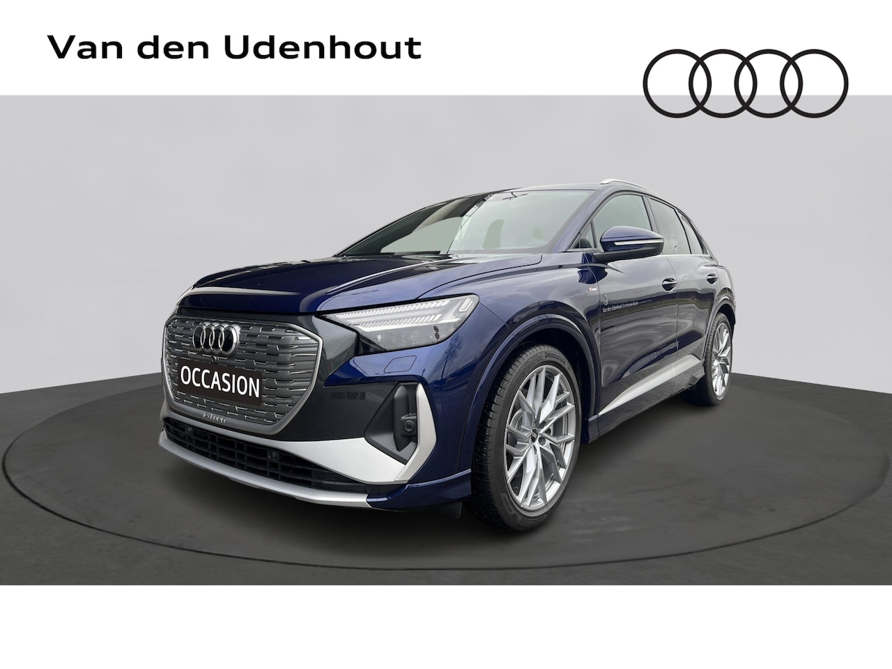 Audi Q4 e-tron - 45 quattro 286pk S Edition 82 kWh / Adaptive Cruise / Martix LED / Stoelverwarming - AutoWereld.nl