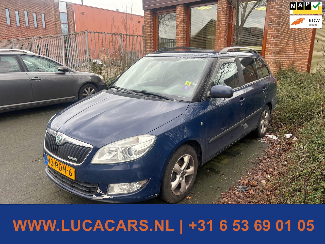 Skoda Fabia Combi - 1.2 TDI Greenline NO DRIVE! EXPORT! - AutoWereld.nl