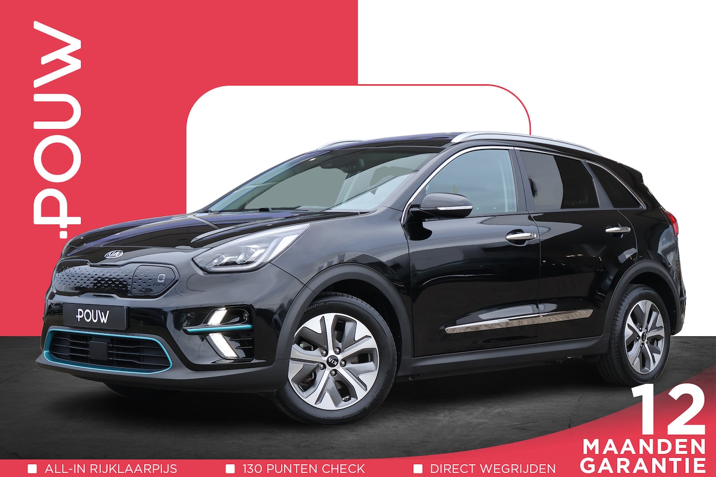 Kia e-Niro - Executive Line 64 kWh | Navigatie | Leder | PDC | Camera | Afneembare trekhaak - AutoWereld.nl