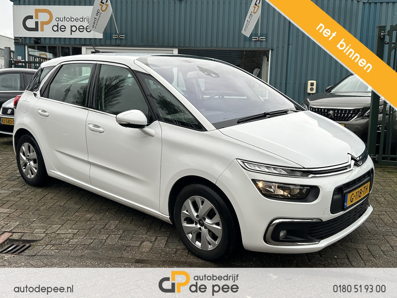 Citroën C4 SpaceTourer - 1.2 PureTech Business GARANTIE/CARPLAY/CLIMA/CRUISE/NAVI/TREKH./PARK.SENS rijklaarprijs! - AutoWereld.nl