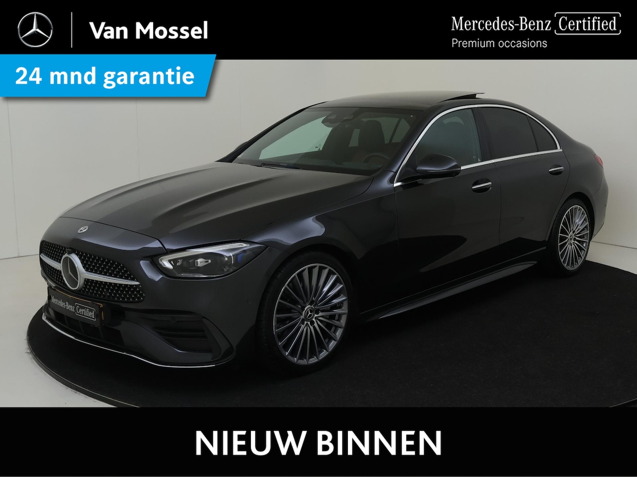 Mercedes-Benz C-klasse - 200 Launch Edition AMG Line / Panorama Dak / Memory Seats / Head-Up / 360 Camera / - AutoWereld.nl