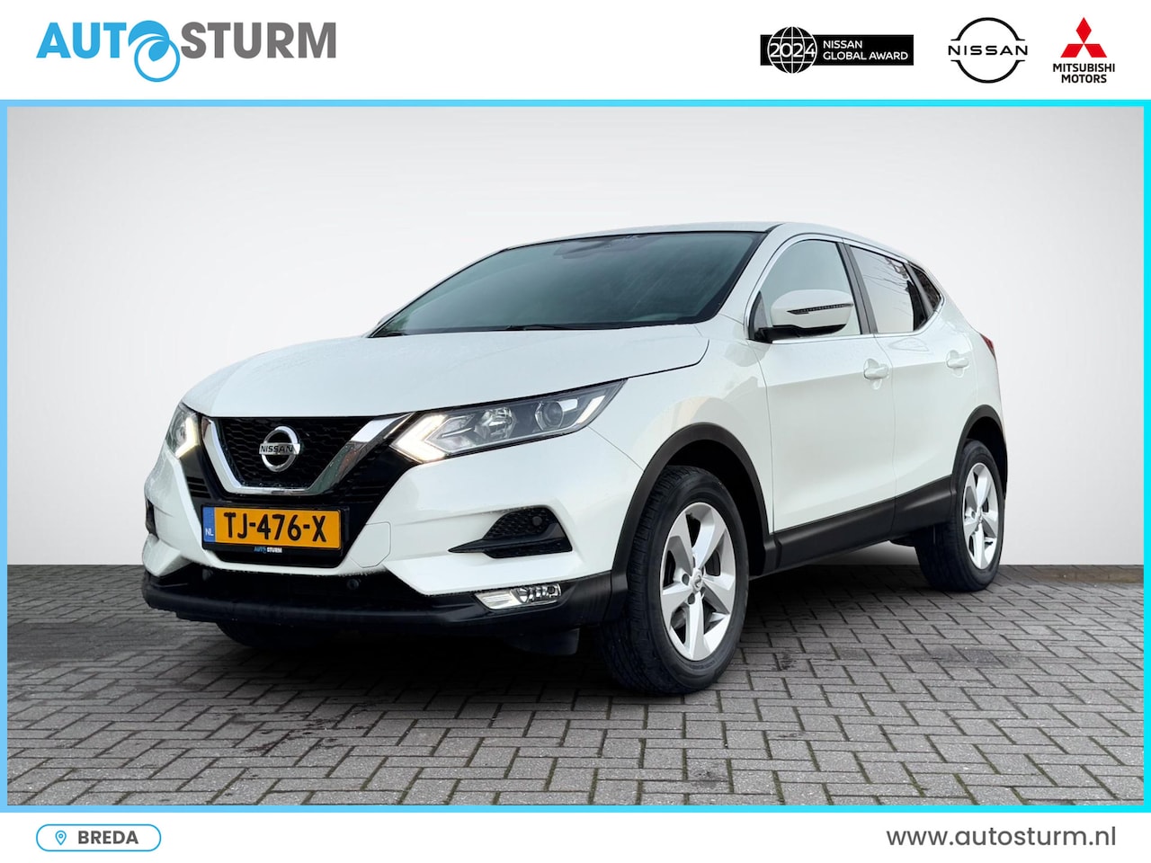 Nissan Qashqai - 1.2 Acenta Connect Pack | Trekhaak | Navigatie | Camera | Park. Sensoren | Cruise & Climat - AutoWereld.nl