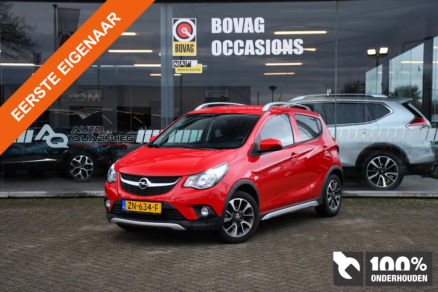 Opel Karl - 1.0 Rocks Online Edition 1 EIGENAAR/ APPLE CARPLAY - AutoWereld.nl