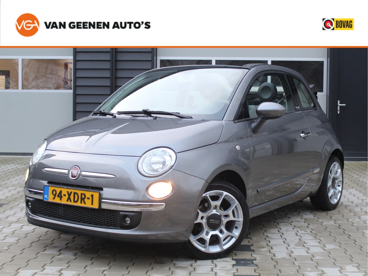 Fiat 500 C - Cabrio 0.9 TwinAir Lounge | Parkeersensoren | 16 inch velgen - AutoWereld.nl