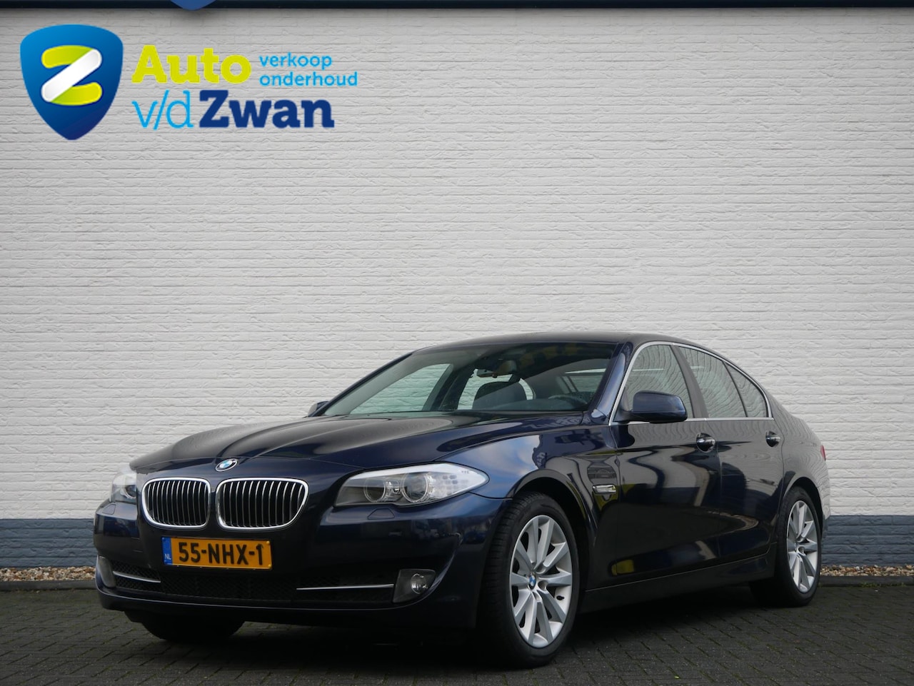 BMW 5-serie - 528i High Executive Memory-seats/Leer/Navi/Pdc - AutoWereld.nl