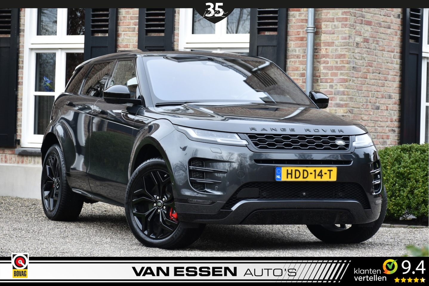 Land Rover Range Rover Evoque - 1.5 P300e AWD Autobiography Pano ACC 360-Camera Head-Up Massage Stoelen Meridian Sound! - AutoWereld.nl