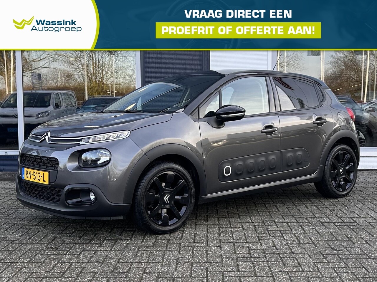 Citroën C3 - 1.2 110pk Automaat Shine | Navigatie | Airco | Cruise controle | Parkeer Camera | Trekhaak - AutoWereld.nl