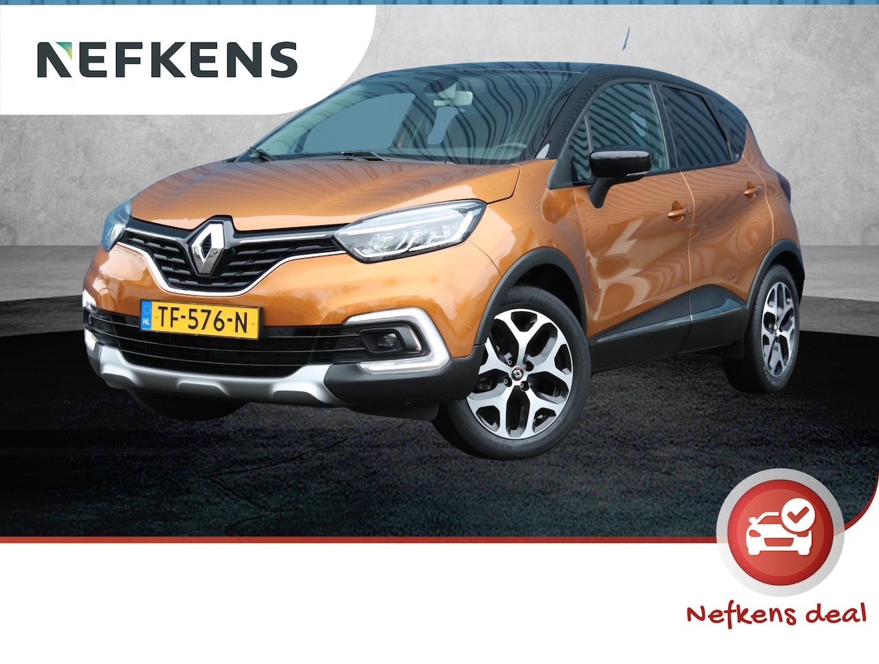 Renault Captur - 90PK TCe Intens | ClimateControl | Trekhaak | Dodehoekdetectie | 360Camera | TwoTone | Cru - AutoWereld.nl