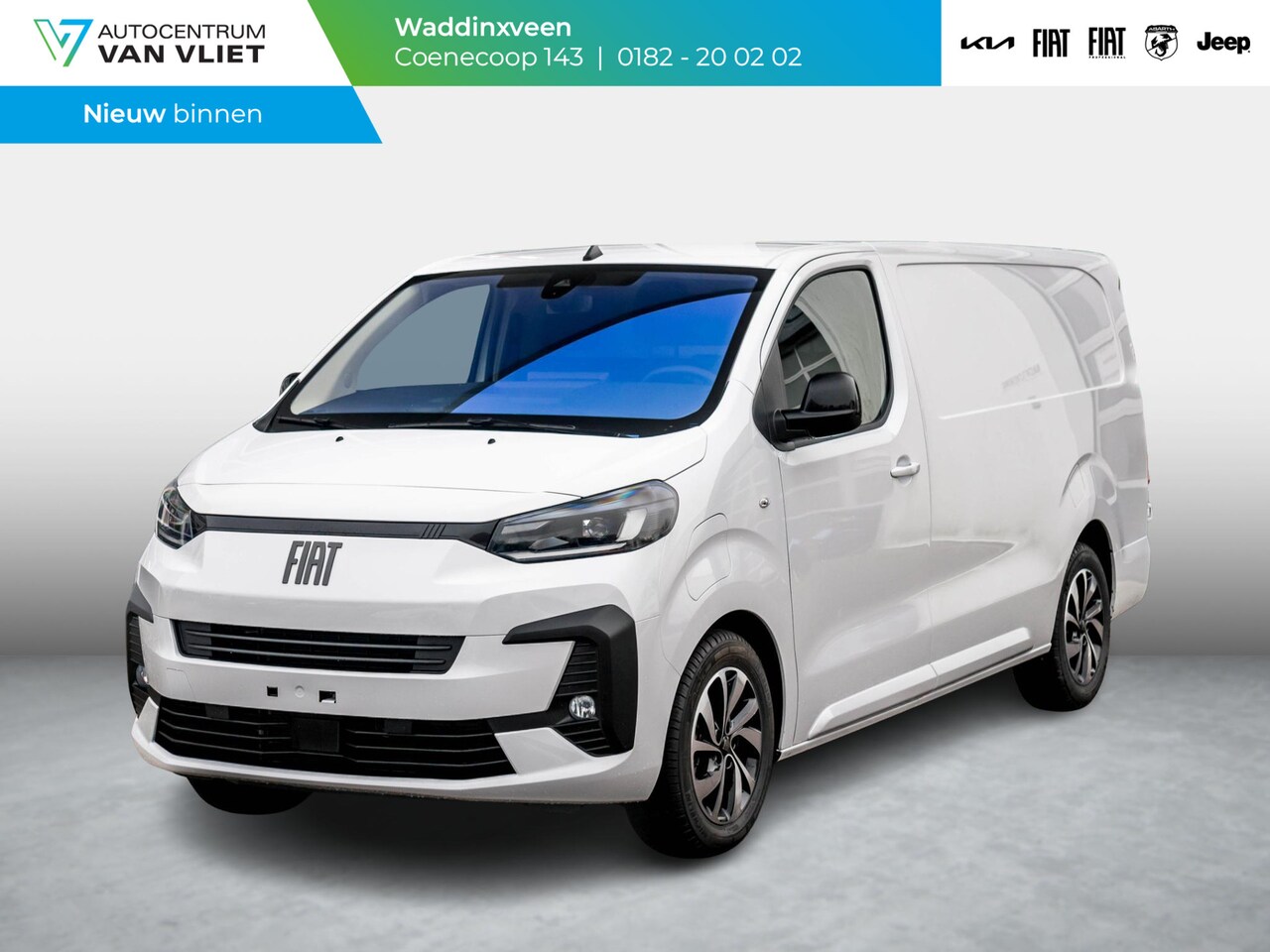 Fiat E-Scudo - L3 75 kWh | Pack City | Pack Exterieur | 17" | Laadruimte afw. | Full Led Kopl. | Tussensc - AutoWereld.nl