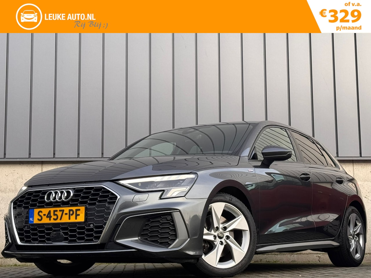 Audi A3 Sportback - 35 TFSI 150PK Automaat S-Line LED Leer Camera Apple-Carplay - AutoWereld.nl