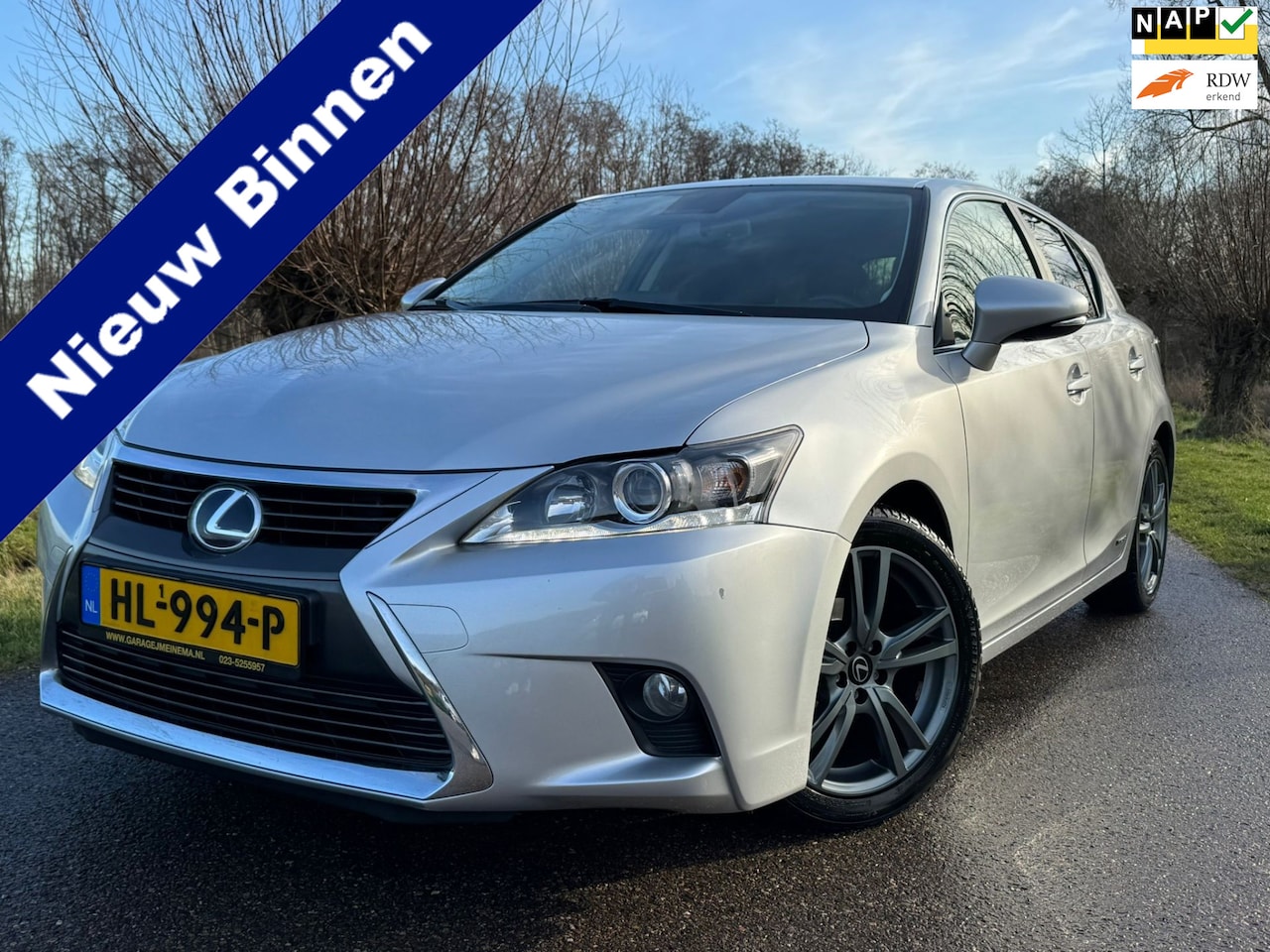 Lexus CT 200h - Business Hybrid / Automaat / Airco / Navigatie / Leder / Camera / Stoelverwarming / Led / - AutoWereld.nl