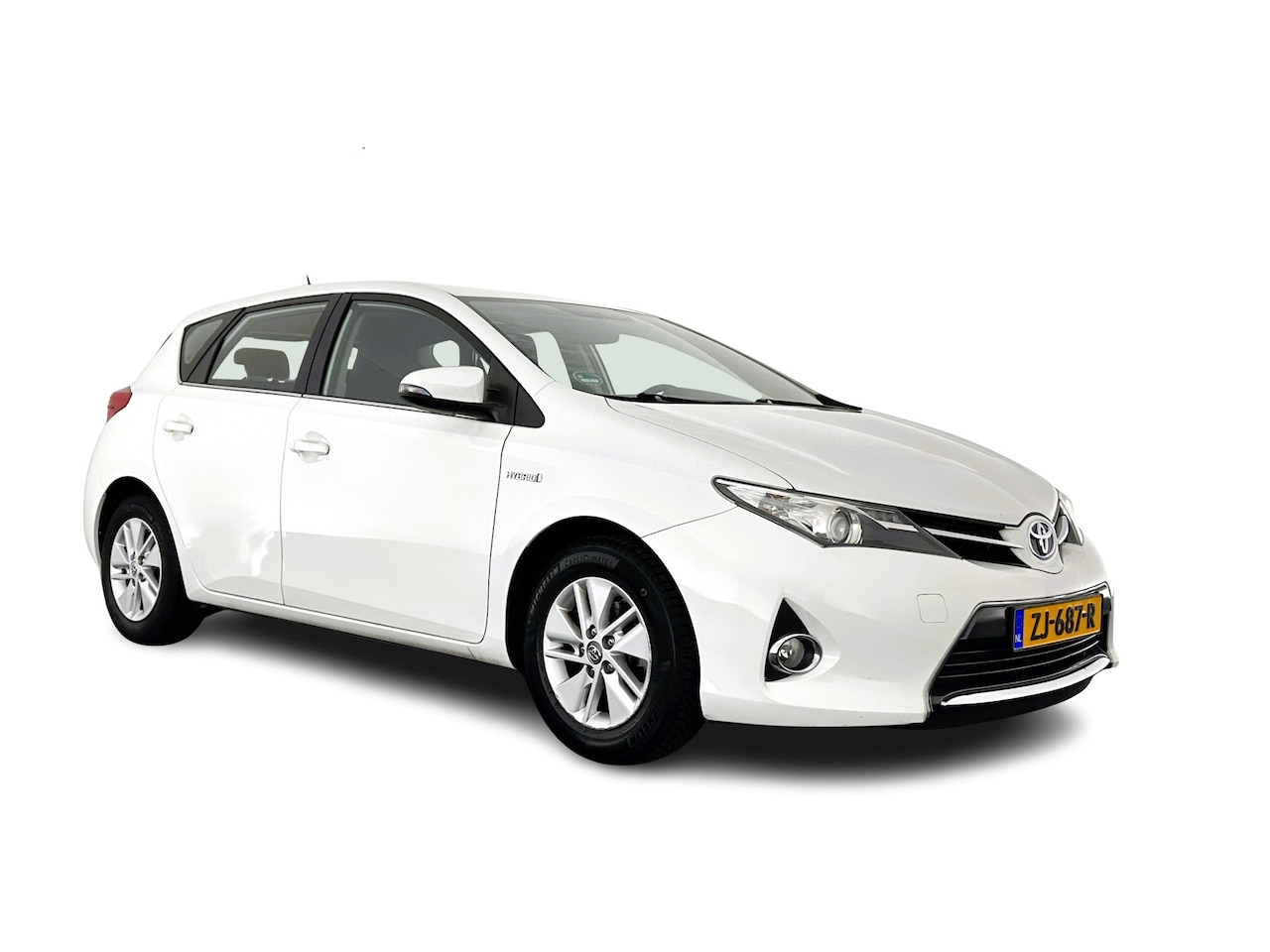 Toyota Auris - 1.8 Hybrid Aspiration Aut. *NAVI-FULLMAP | KEYLESS | CAMERA | COMFORT-SEATS | 15''ALU | EC - AutoWereld.nl