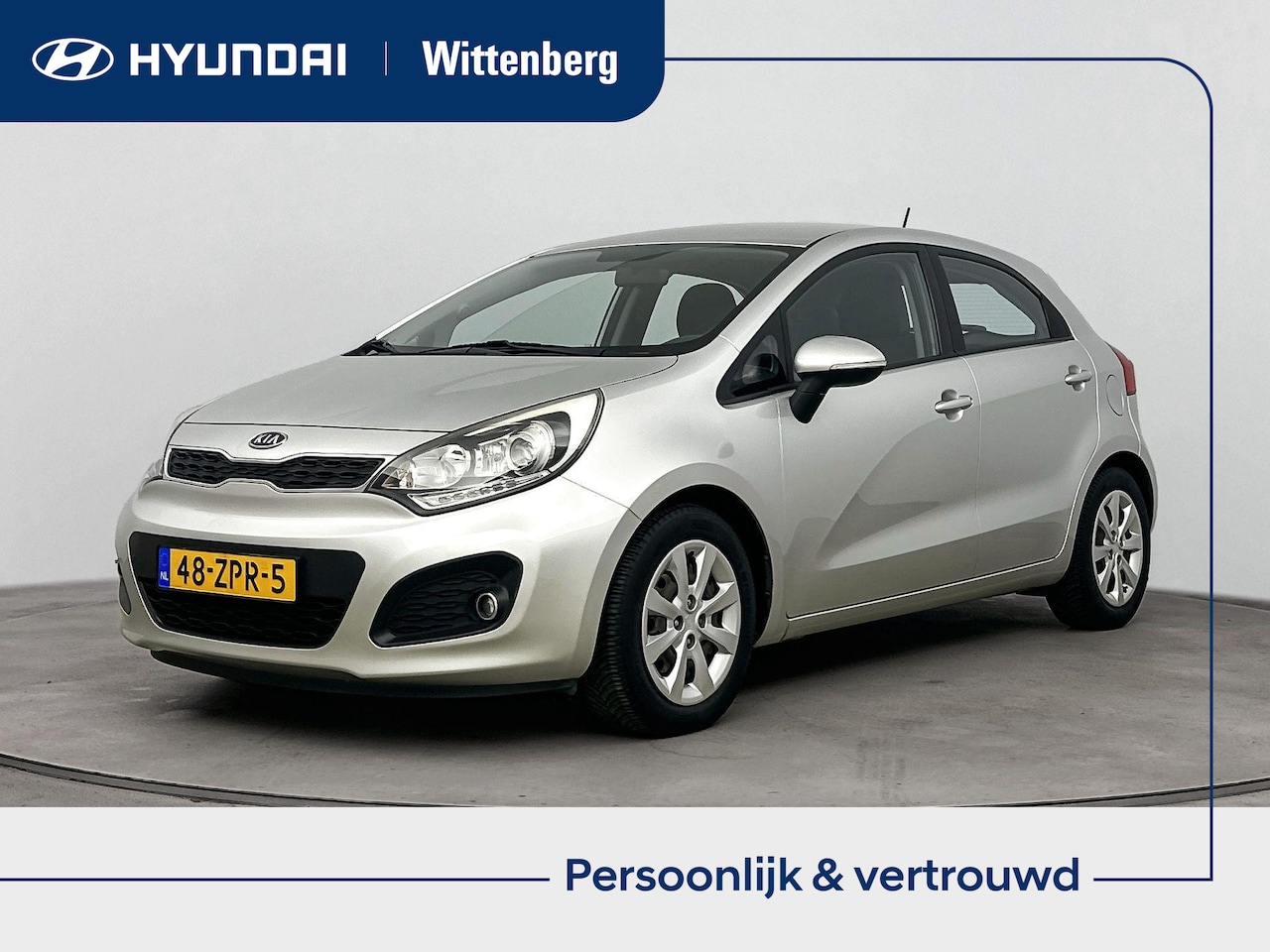 Kia Rio - 1.4 CVVT Plus Pack Aut. | Airco | Afn. trekhaak | El. bed. ramen | - AutoWereld.nl