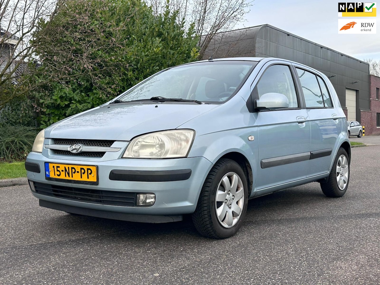 Hyundai Getz - 1.3i GLS 5DR*Airco*NAP*Nieuwe APK*Elektrische ramen* - AutoWereld.nl