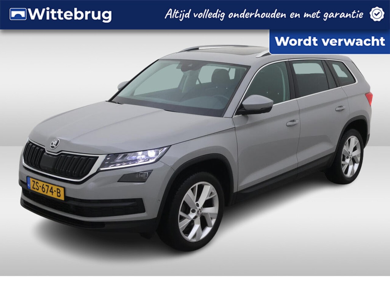 Skoda Kodiaq - 1.5 TSI 150pk DSG Style Business 7p. / Panoramadak / Virtual Cockpit / LED / 19" LMV / Mem - AutoWereld.nl