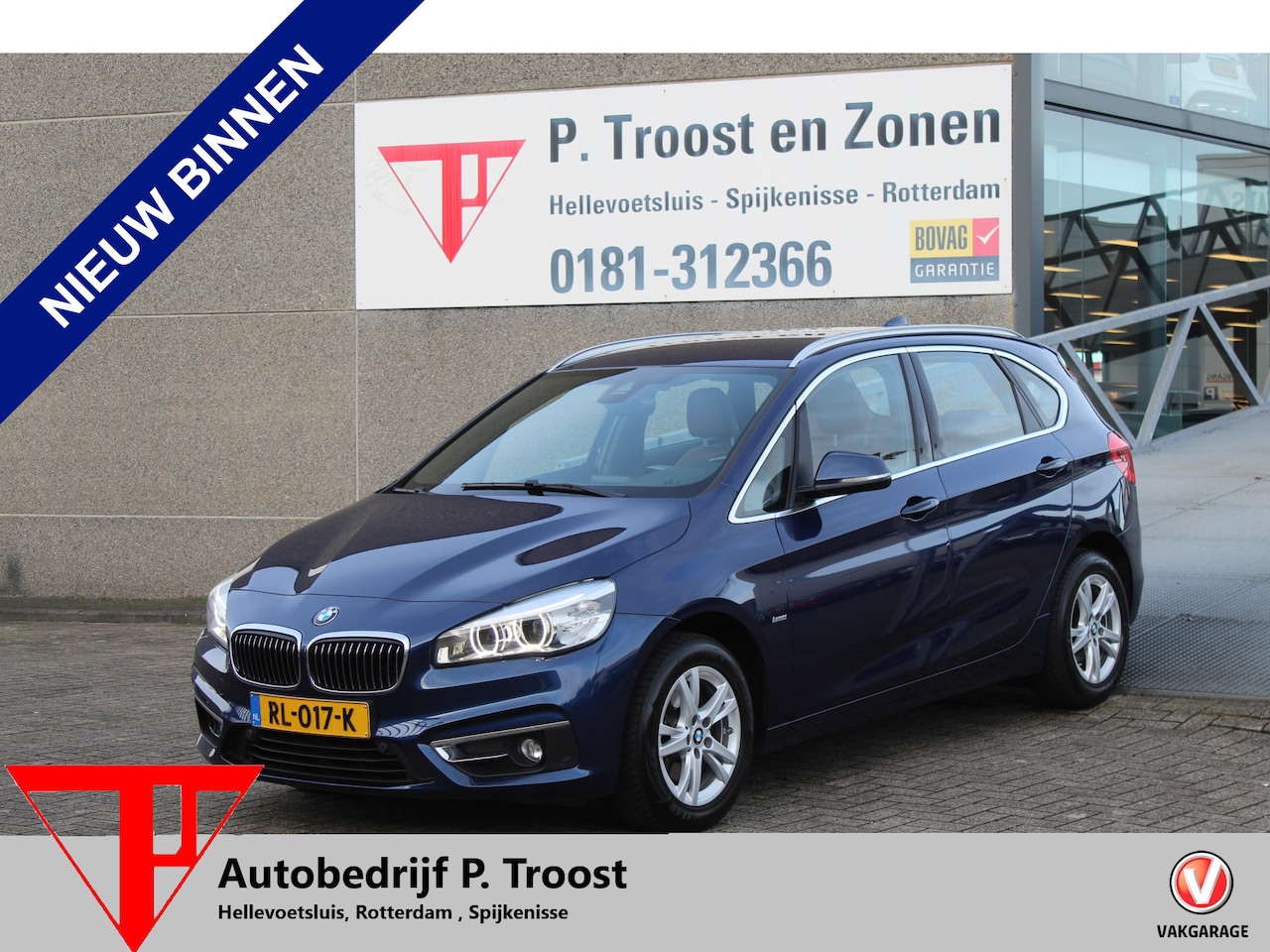 BMW 2-serie Active Tourer - 218i Corporate Lease Executive Automaat/Achteruitrijcamera/Stoelverwarming/Sfeerverlichtin - AutoWereld.nl