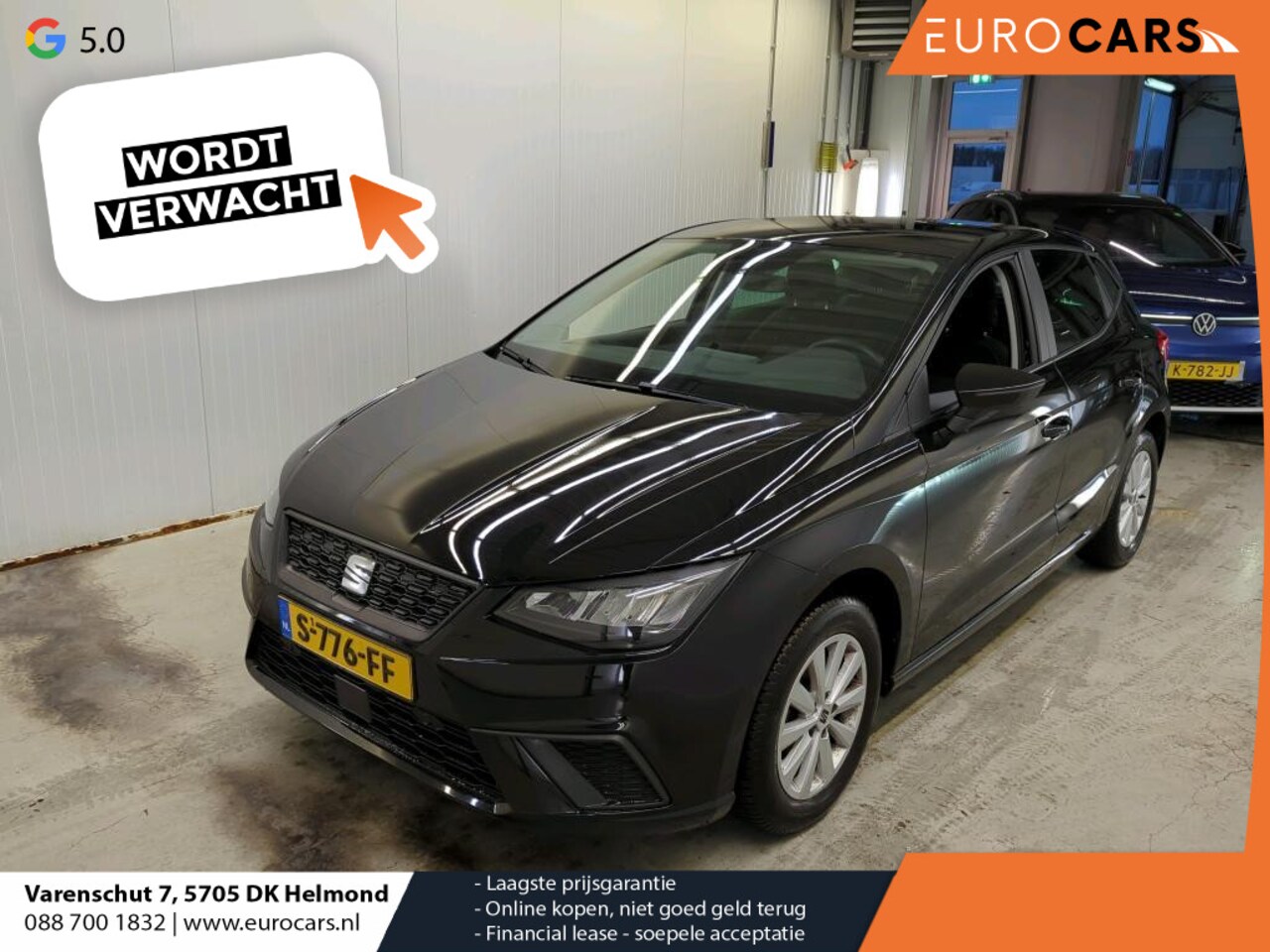 Seat Ibiza - 1.0 EcoTSI Style Business Connect Airco|ECC Full LED Cruise Control Carplay Navi Stoelverw - AutoWereld.nl