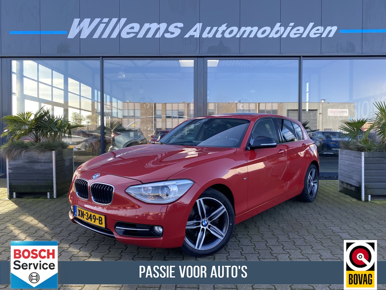 BMW 1-serie - 118i High Executive M-PAKKET Cruise Control, Climate Control & Schuifkanteldak - AutoWereld.nl