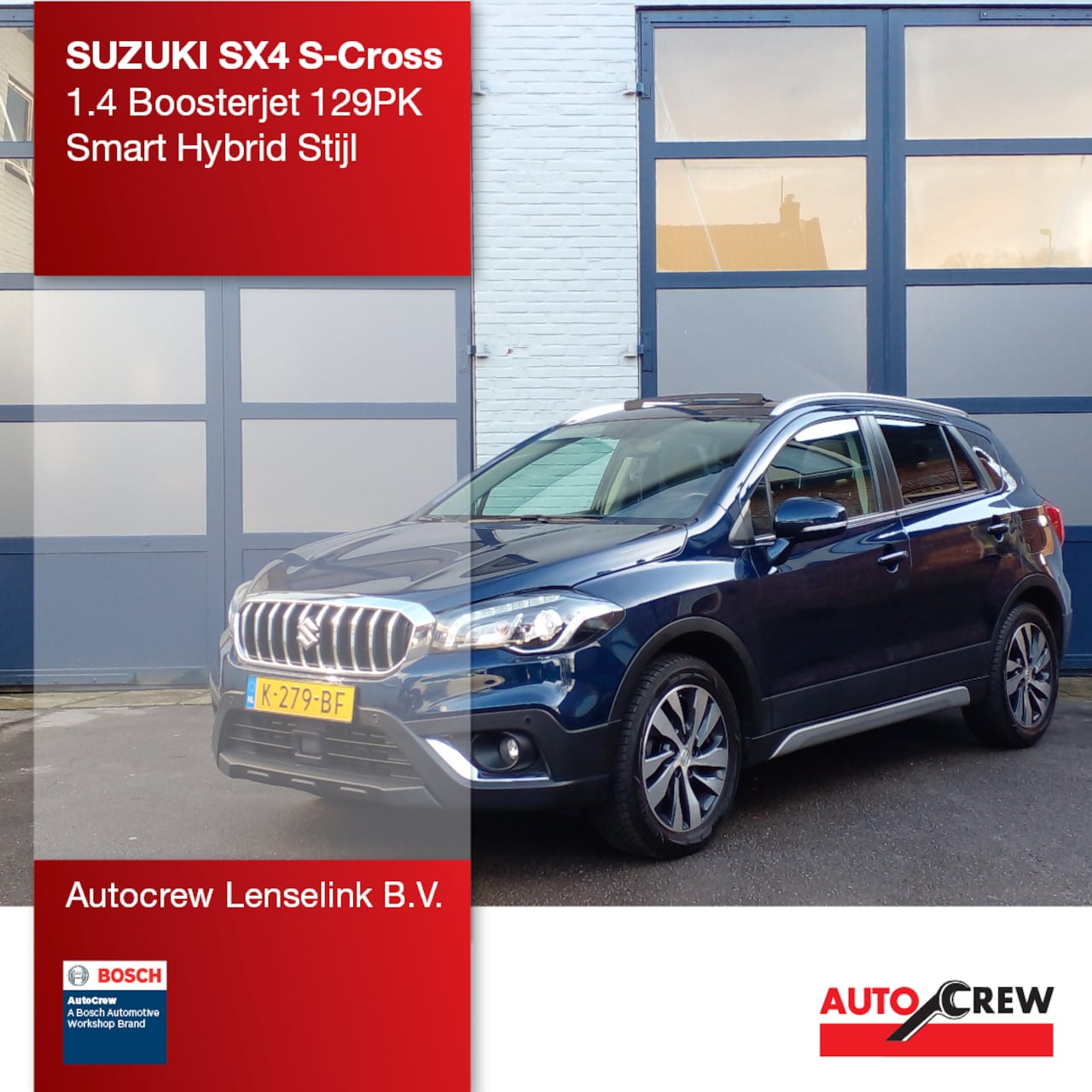 Suzuki SX4 S-Cross - 1.4 Boosterjet 129PK Smart Hybrid Stijl | Origineel NL | - AutoWereld.nl