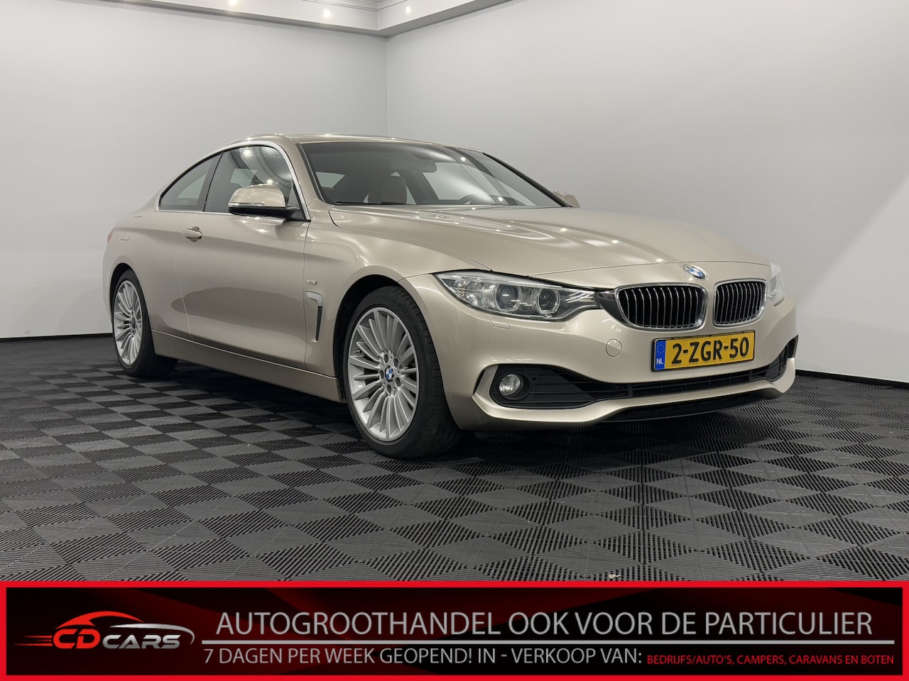 BMW 4-serie Coupé - 428i Executive Leer, Clima, Navi - AutoWereld.nl