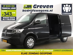 Volkswagen Transporter - 2.0 TDI L1H1 Airco Camera Carplay Cruise 2xSchuifdeur 3 Persoons Elektrpakket