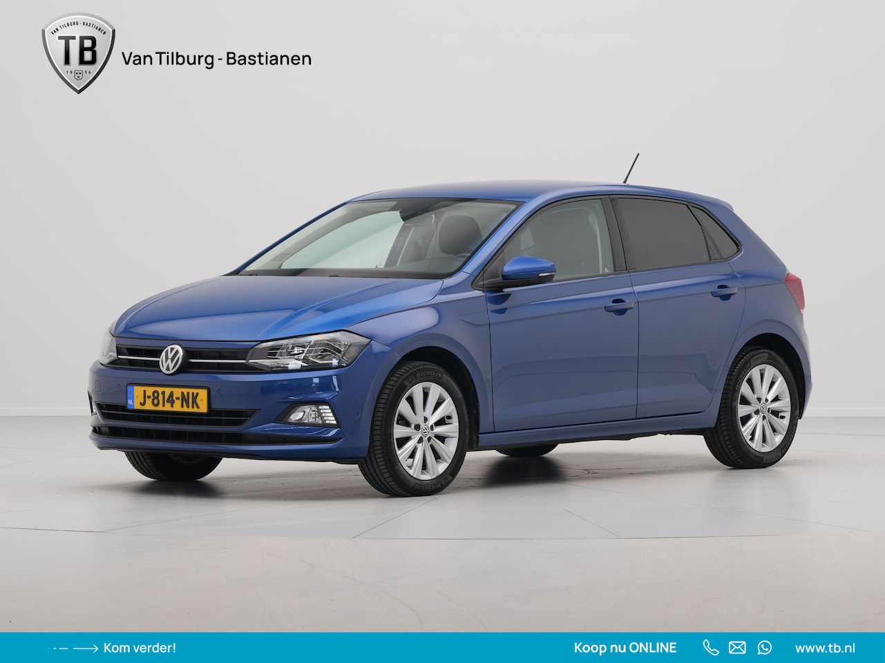 Volkswagen Polo - 1.0 TSI Comfortline Navi via App Trekhaak Pdc Acc Lm velgen - AutoWereld.nl