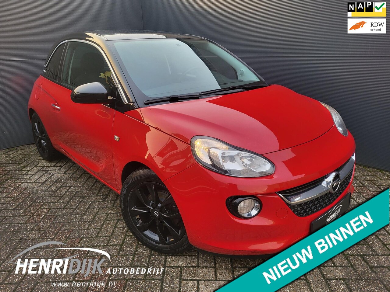 Opel ADAM - Jam 1.2 AC / Cruise / LMV / Bleutooth / ElekPakket / TwoToneColor - AutoWereld.nl