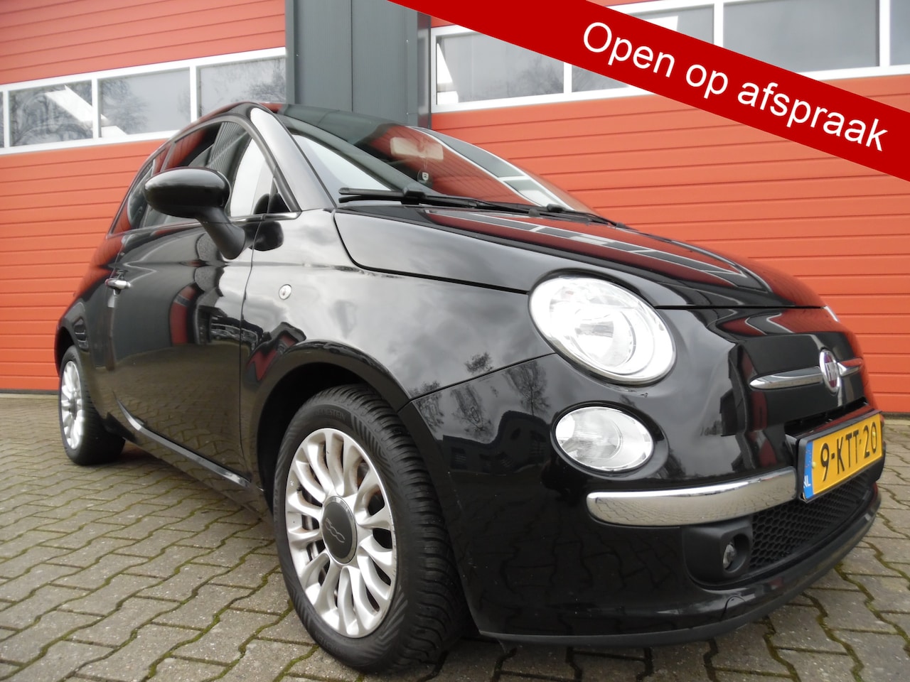 Fiat 500 - 0.9 TwinAir Lounge 86Pk Automaat Airco LMV Panoramadak NL-Auto - AutoWereld.nl