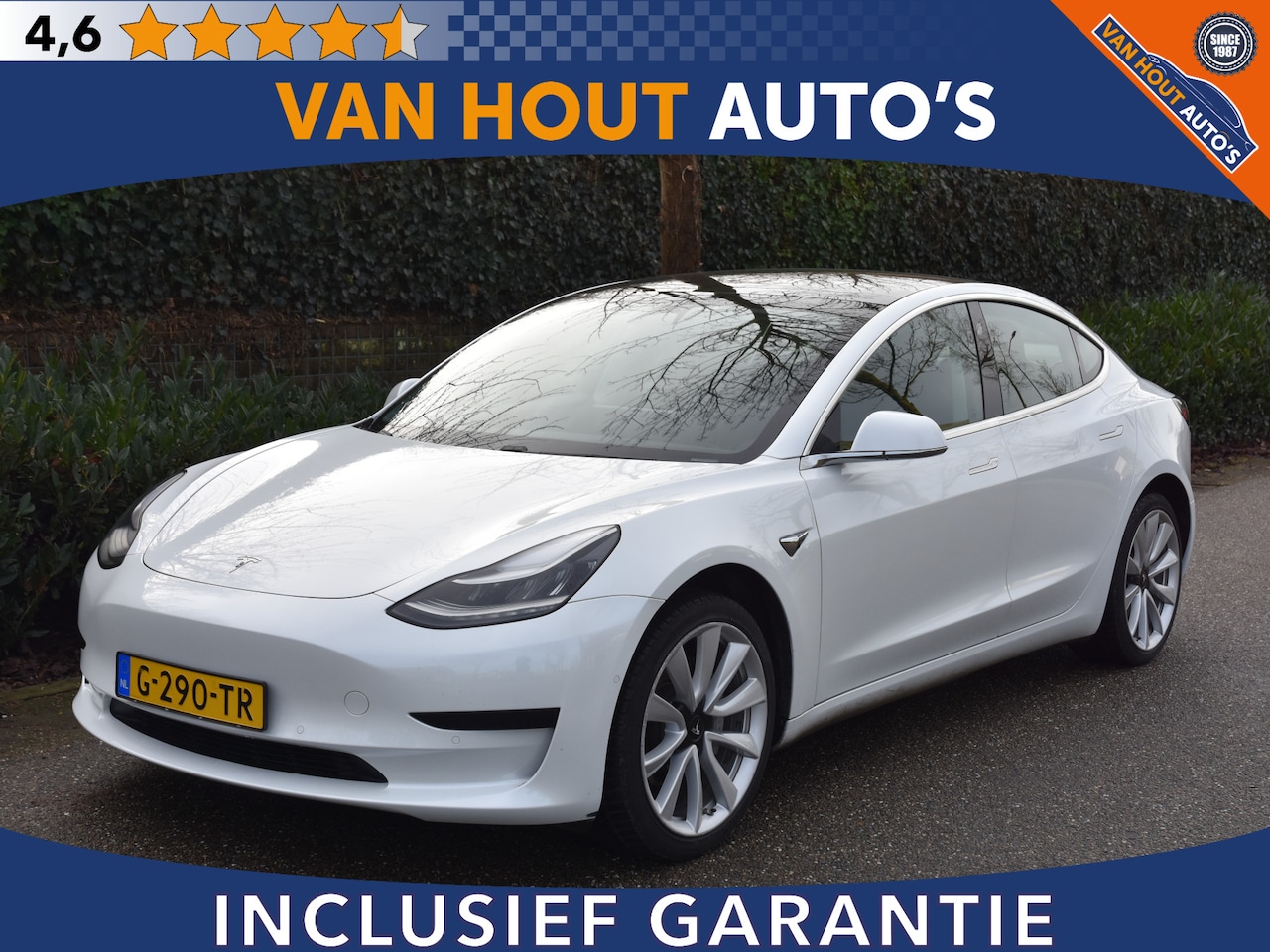 Tesla Model 3 - Standard RWD Plus 60 kWh | AUTO PILOT | 360 CAMERA - AutoWereld.nl