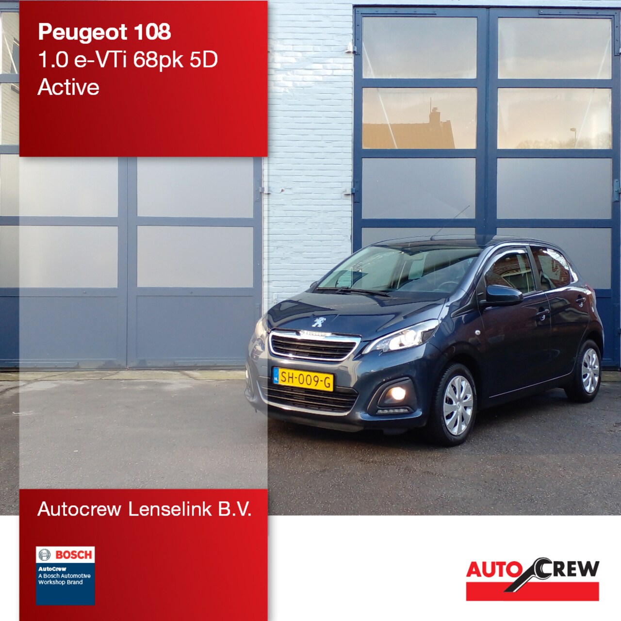 Peugeot 108 - 1.0 e-VTi 68pk 5D Active | Origineel NL | - AutoWereld.nl