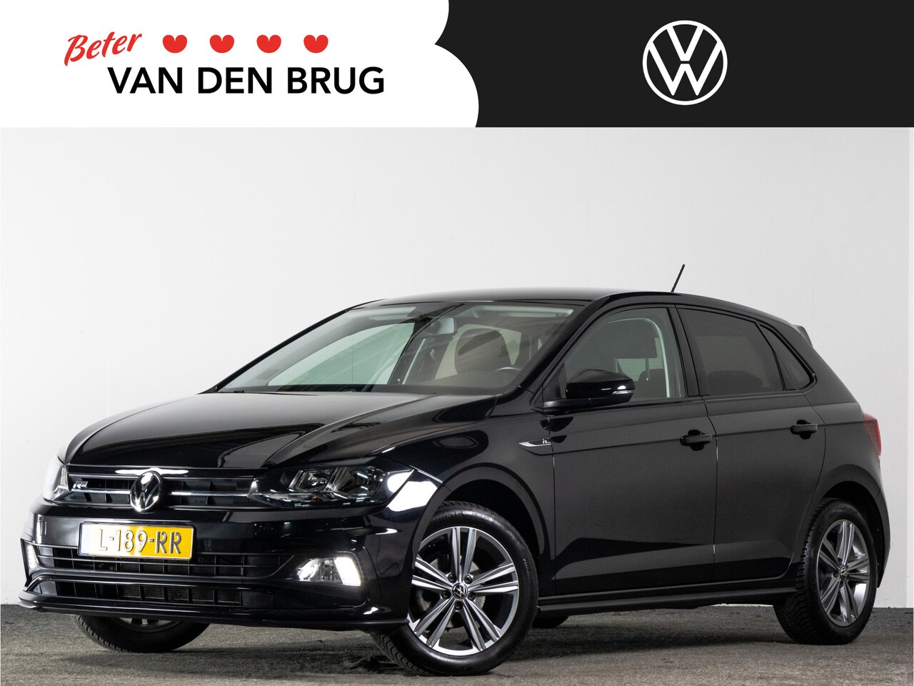 Volkswagen Polo - R-Line 1.0 TSI 95pk | Trekhaak | Adaptieve Cruise Control | Navigatie | Airco | - AutoWereld.nl