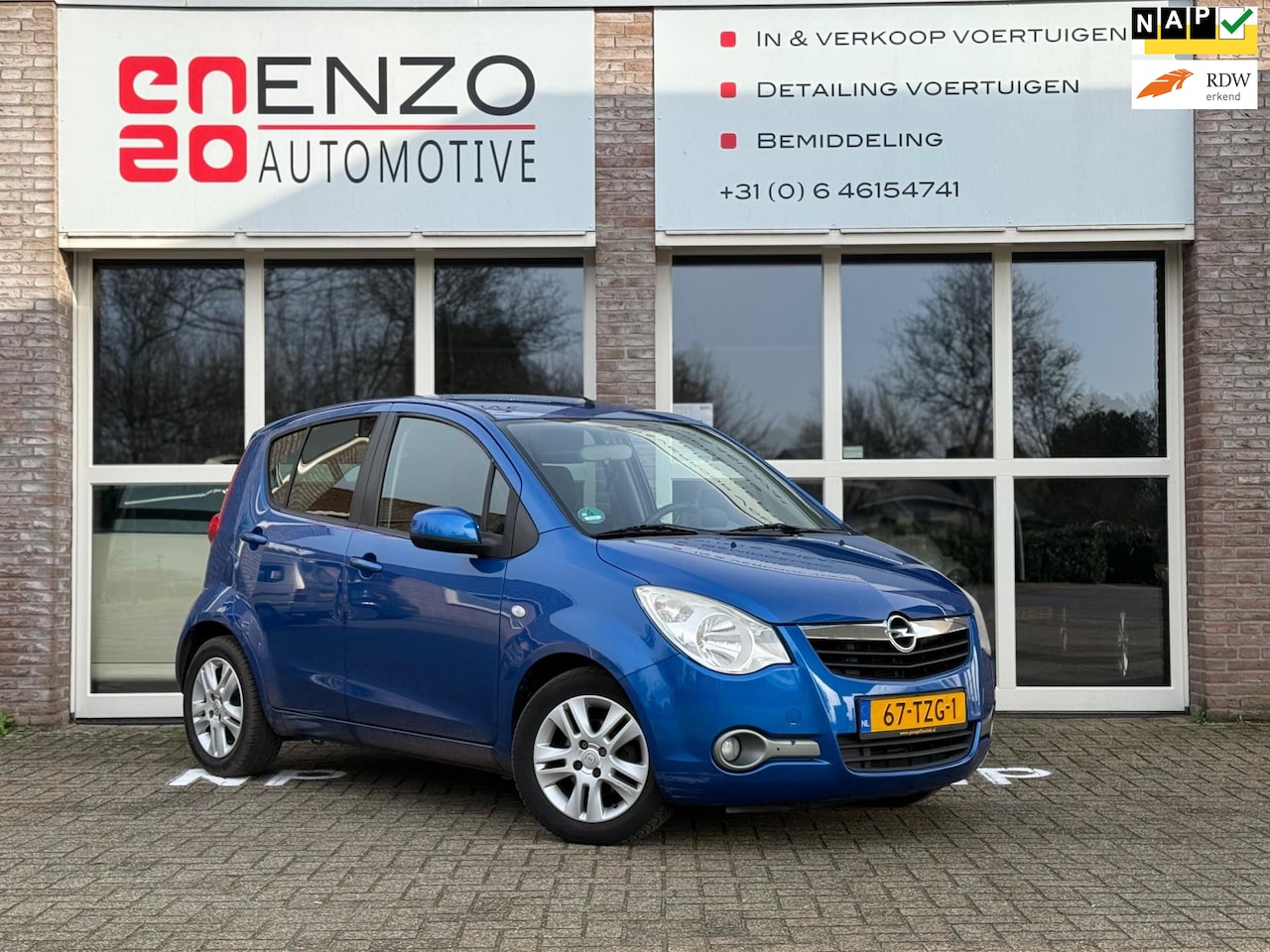 Opel Agila - 1.0 Edition Airco 5-deurs Trekhaak Elekt. pakket - AutoWereld.nl