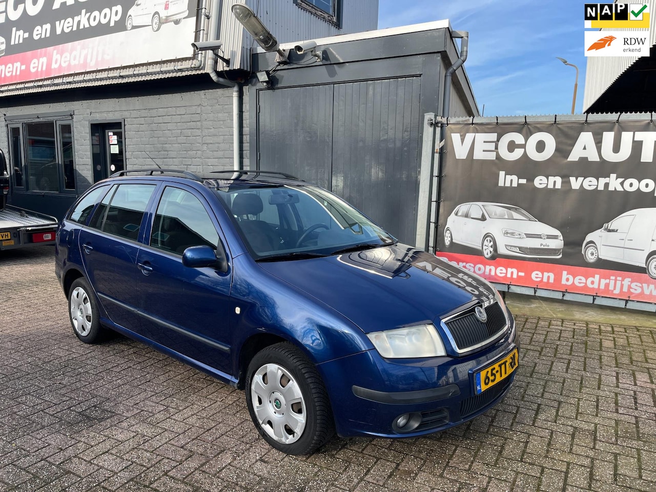 Skoda Fabia Combi - 1.4-16V Spirit+ AIRCO HANDEL OF EXPORT - AutoWereld.nl