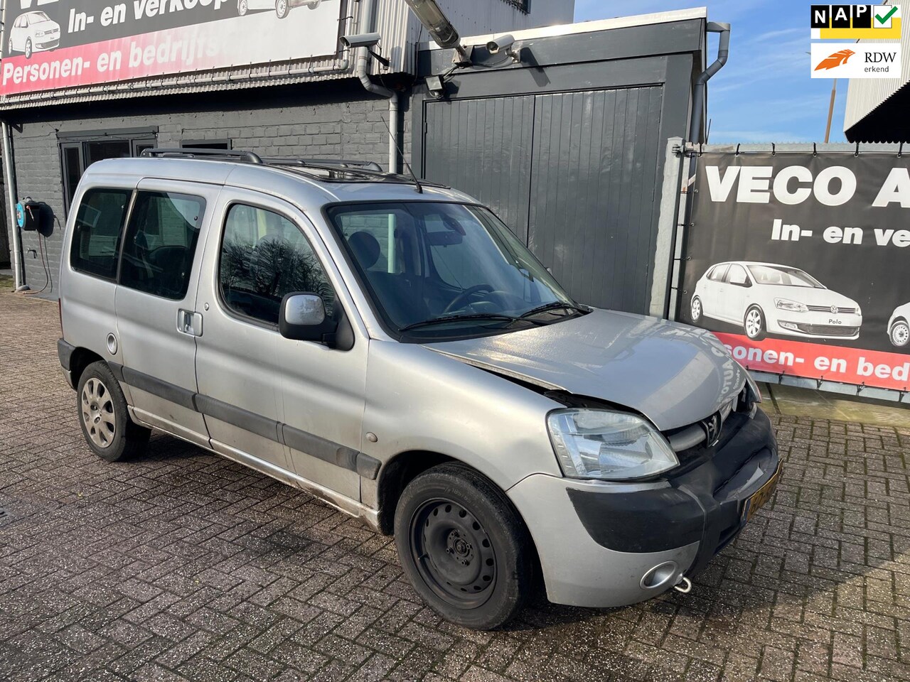 Peugeot Partner MPV - 1.6-16V Zenith 2 AIRCO HANDEL EXPORT SCHADE - AutoWereld.nl