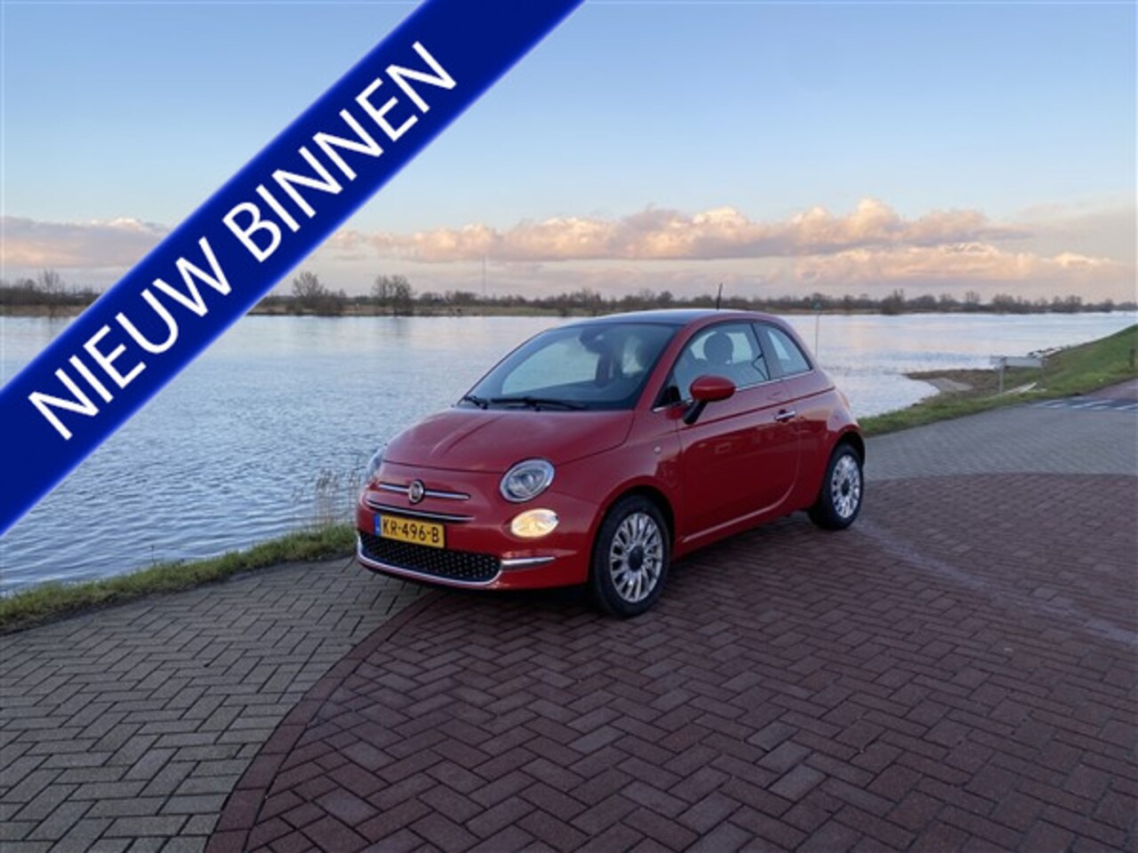 Fiat 500 - 0.9 TwinAir Turbo Lounge ECC.LMV.PANODAK. - AutoWereld.nl