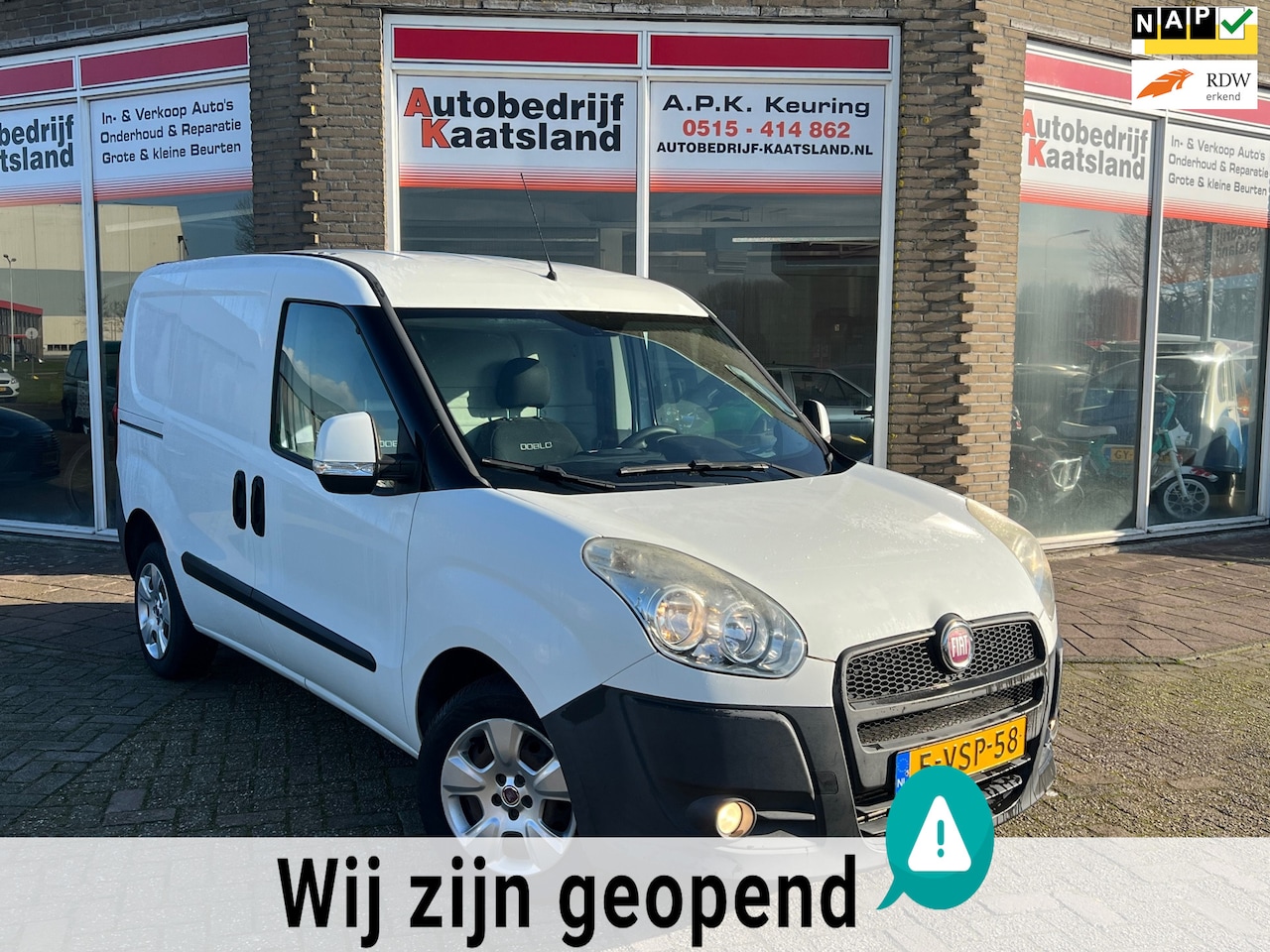 Fiat Doblò Cargo - 1.3 MultiJet SX - BTW - 134.740 KM - Airco - Parkeersensor - 2012 - AutoWereld.nl