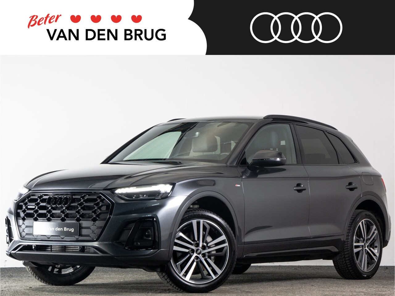 Audi Q5 - S-Line 50 TFSI e 299 pk | Matrix-LED | Head-up | Leder | Adaptieve cruise | Assistentie pa - AutoWereld.nl