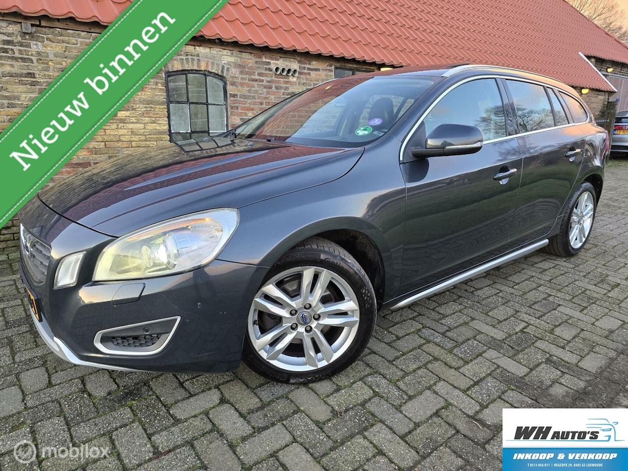 Volvo V60 - 1.6 T4 Summum 180pk | Xenon | open dak| Trekhaak - AutoWereld.nl