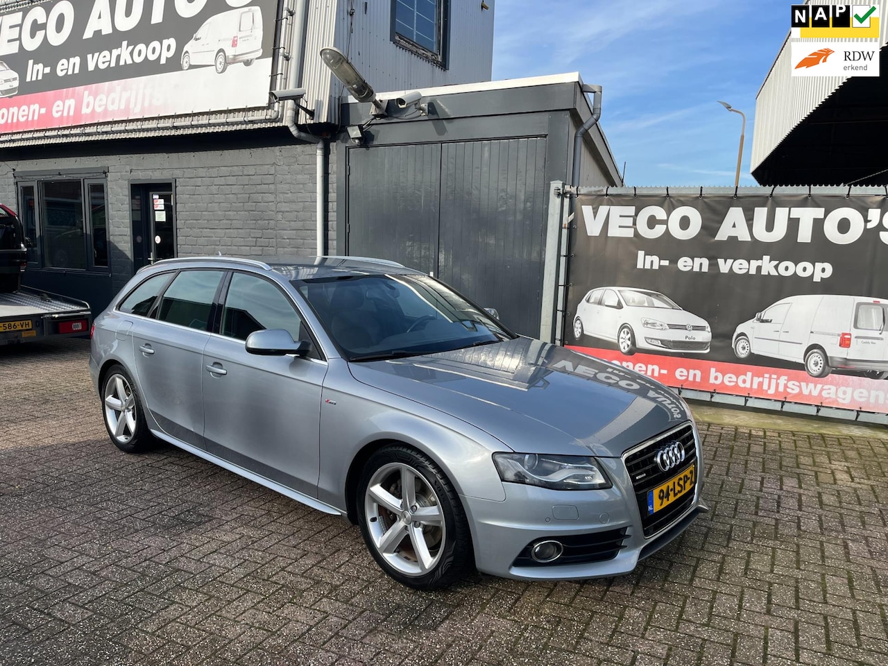 Audi A4 Avant - 1.8 TFSI quattro S edition s line navi xenon nette auto - AutoWereld.nl